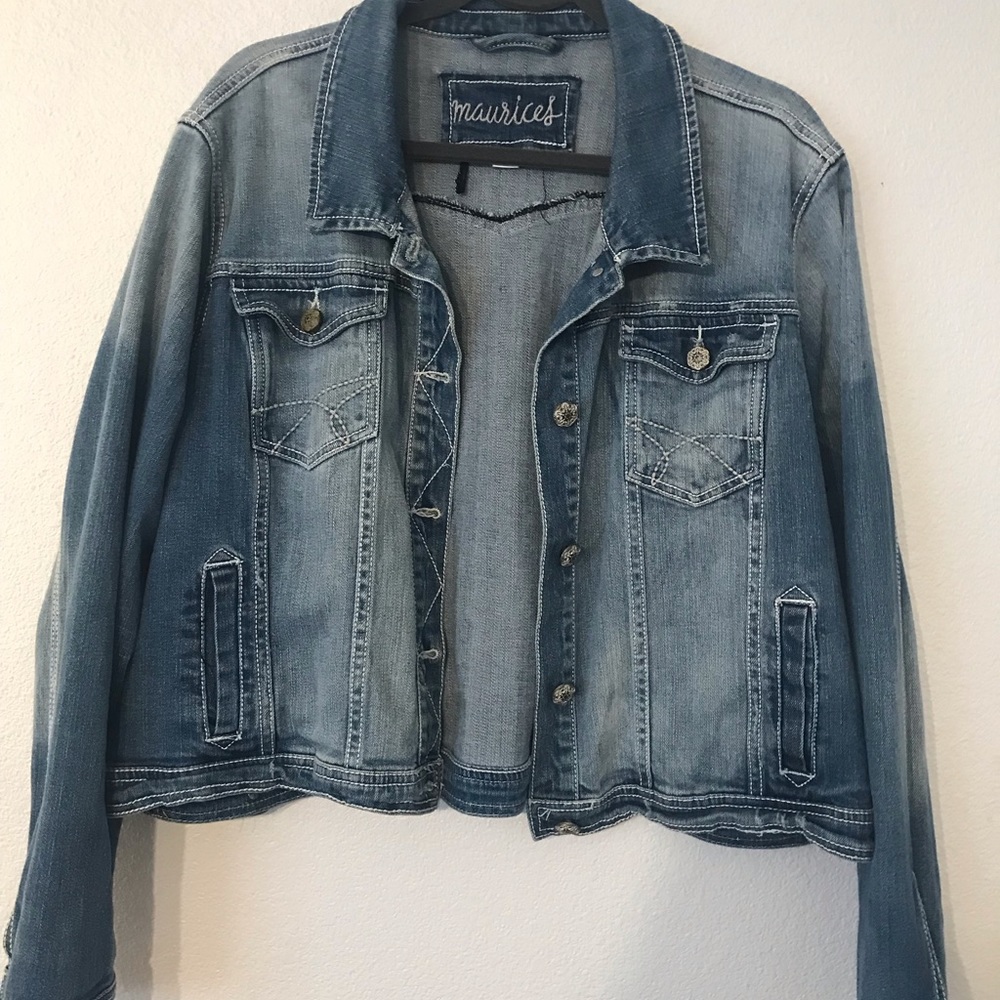 Maurices Denim Jacket. | EUC | Size 3 (24/26)